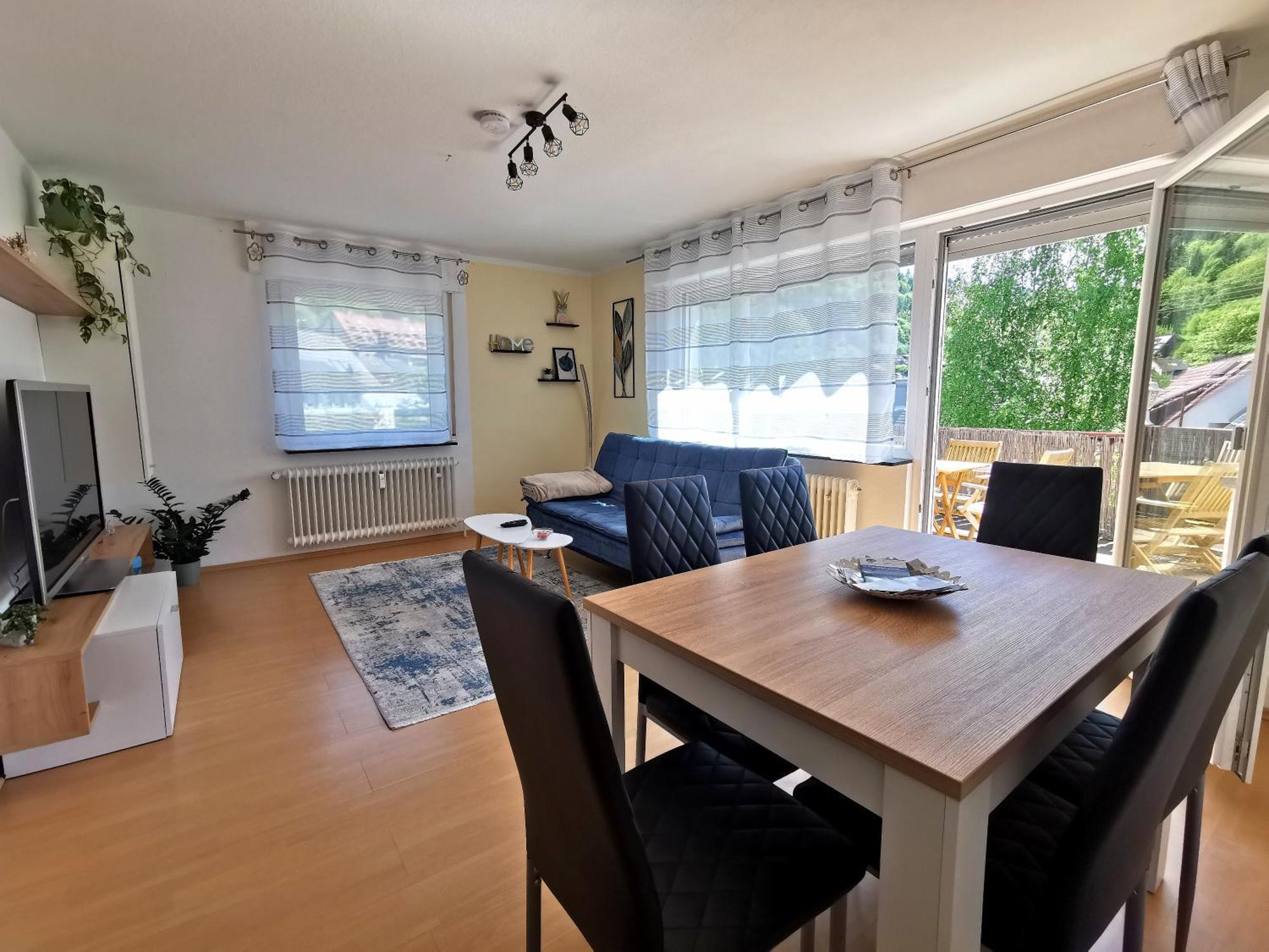 3 Zimmer-Apartment Mit Terrasse Gernsbach Esterno foto
